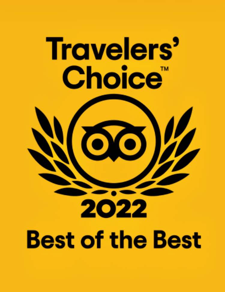 2022 TripAdvisor Award Best of the Best