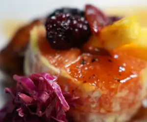 Fruit and Amarillos Dessert